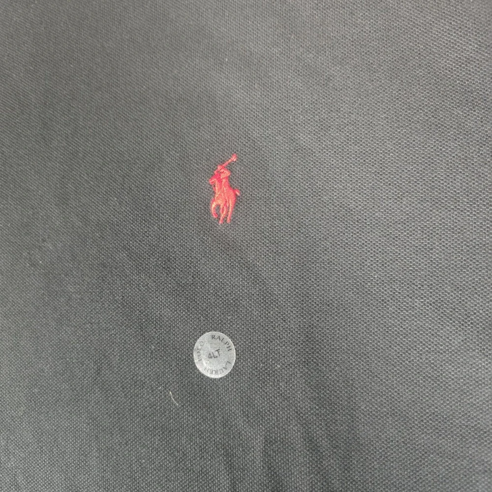 Polo Ralph Lauren Long Sleeve Polo Mens 4XLT Black The Mesh Shirt Red Pony NWT